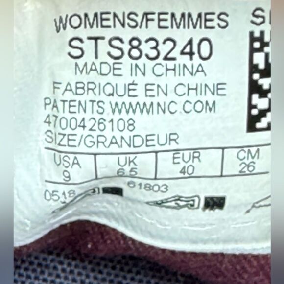 Burgundy Sperry slip on sneakers EUC sz 9 - Picture 7 of 7